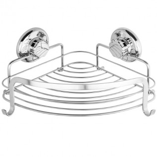 Suction Cup Corner Shower Caddy (1 tier) HA-53723